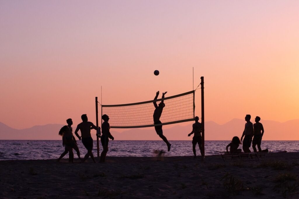 Beachsport in Zandvoort, sporten op het zand